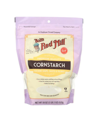 Bob's Red Mill - Cornstarch - Case Of 4-18 Oz