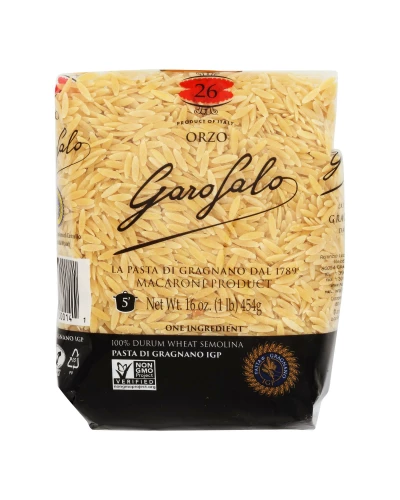 Garofalo - Pasta Orzo - Case Of 12 - 16 Oz