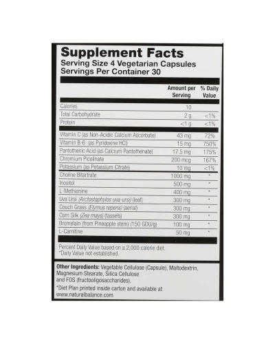 Natural Balance Super Fat Burners - 120 Vegetarian Capsules - Image 3