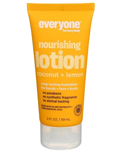 Everyone: Coconut + Lemon Nourishing Lotion, 2 Fo