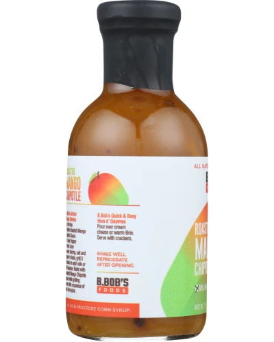 Bronco Bobs: Sauce Chipotle Roasted Mango, 15.5 Oz - Image 2
