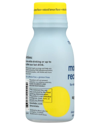 More Labs: Shot Morning Recovery Sugar Free, 3.4 Fo - Image 3