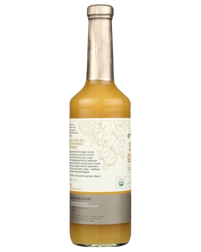 Square One Organic Spirits: Spicy Ginger Syrup, 750 Ml - Image 3