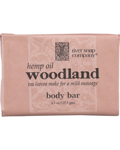 River Soap Company: Hemp Oil Woodland Body Bar, 4.5 Oz