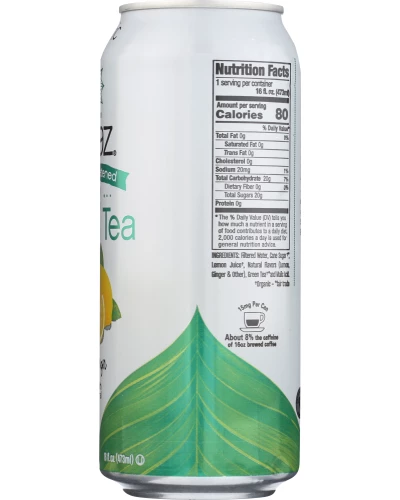Steaz: Tea Iced Lemon Ginger, 16 Oz - Image 2