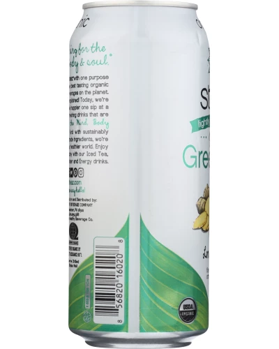 Steaz: Tea Iced Lemon Ginger, 16 Oz - Image 4