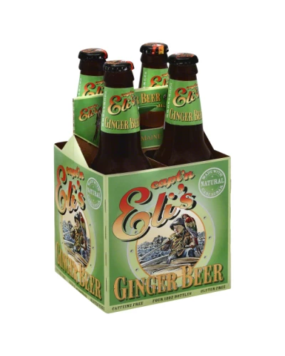 Captain E: Ginger Beer Soda 4pk, 48 Oz