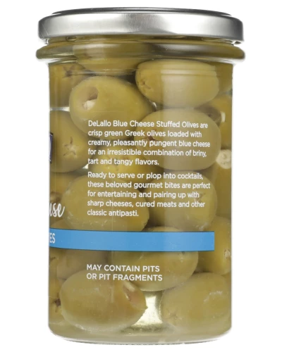 Delallo: Olive Blu Cheese Stffd, 9.9 Oz - Image 3