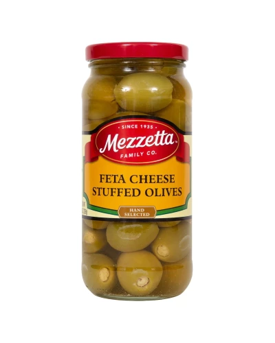 Mezzetta: Olive Stfd Feta Chs, 9.5 Oz