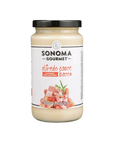 Sonoma Gourmet - Pasta Sauce Bacon Alfredo - Case Of 6-15.5 Oz
