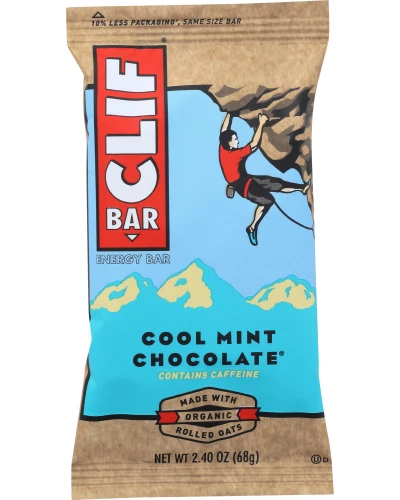 Clif: Cool Mint Chocolate Energy Bar, 2.4 Oz