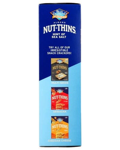 Blue Diamond: A Hint Of Sea Salt Nut Thins, 7.7 Oz - Image 2