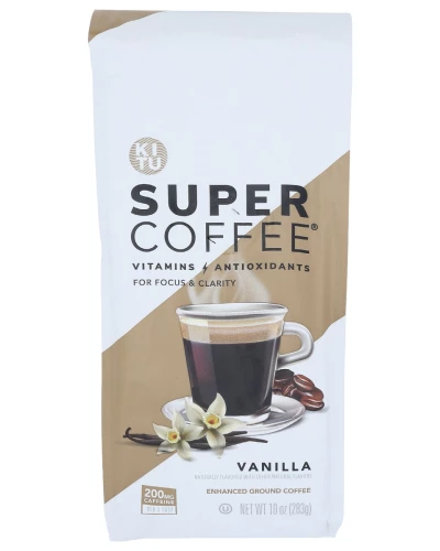 Kitu: Vanilla Super Coffee Ground, 10 Oz