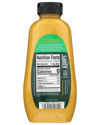 Koops: Jalapeno, 12 Oz - Image 4