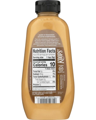 Koops: Mustard Sqz Honey, 12 Oz - Image 4