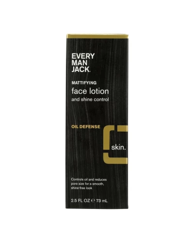 Every Man Jack Face Lotion - Fragrance Free - 2.5 fl oz. (1x2.5 FZ)