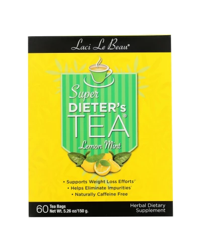 Laci Le Beau Super Dieter's Tea Lemon Mint - 60 Tea Bags (1x60 BAG)