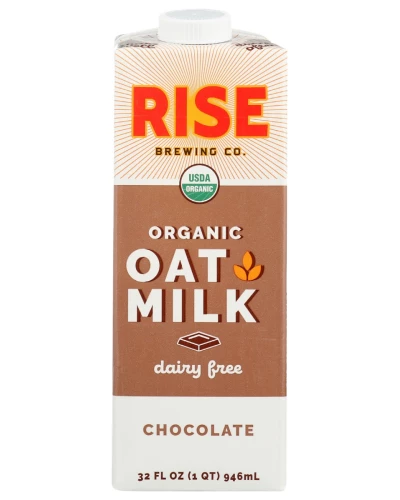 Rise Brewing Co: Organic Chocolate Oat Milk, 32 Fo