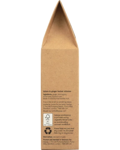 Teapigs: Tea Lemon Ginger, 15 Ea - Image 2