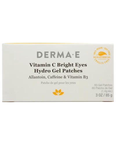 Derma E: Vitamin C Bright Eyes Hydro Gel Patches, 3 Oz