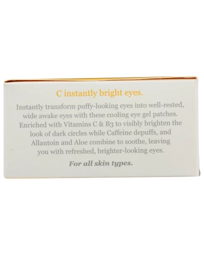 Derma E: Vitamin C Bright Eyes Hydro Gel Patches, 3 Oz - Image 2