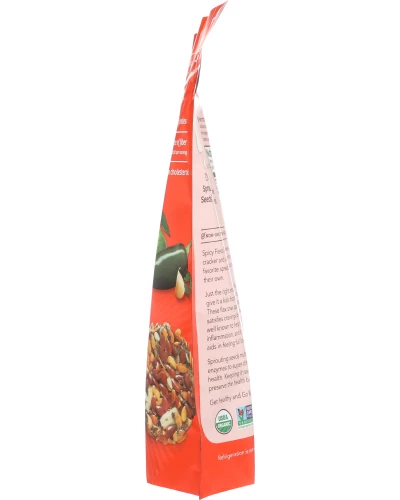 Go Raw: Organic Flax Snax Spicy Fiesta, 3 Oz - Image 4
