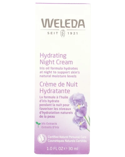 Weleda: Hydrating Night Cream Iris, 1 Fo