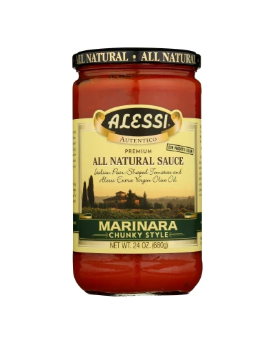 Alessi, Premium All Natural Marinara Sauce - Case Of 6 - 24 Oz